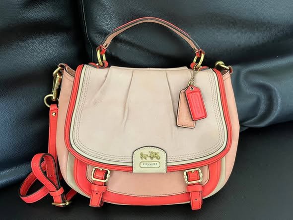 Coach Madison Colorblock Madeline Satchel